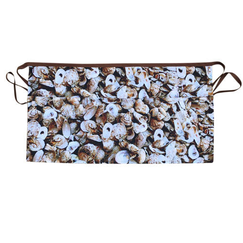 oyster shell design waist apron